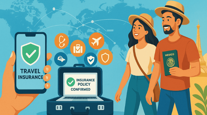 Seguro de Viaje Internacional: La Guía DEFINITIVA [2025] para Viajeros México